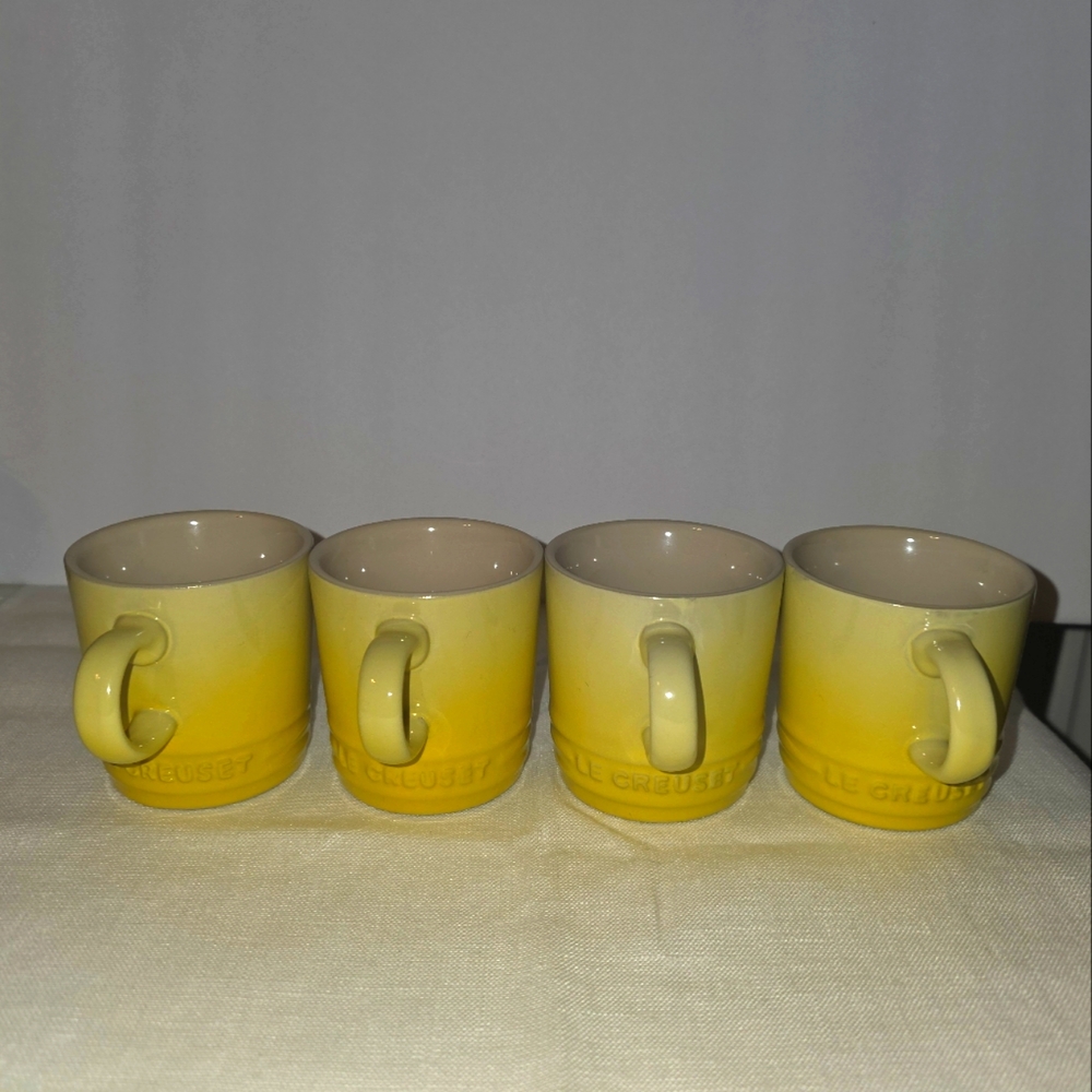 Le Creuset Espresso Cups Set Of 4